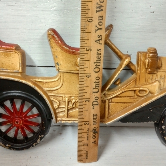 Vintage Midwest Products Cast Metal 1910 Buick Car Automobile Wall Art Wall Deco - Picture 9 of 10